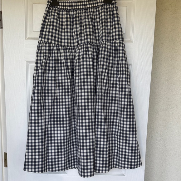 MARINE LAYER Gia Poplin Skirt XS - Picture 2 of 4